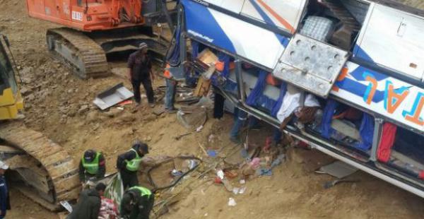 El accidente sucedió la madrugada de este sábado