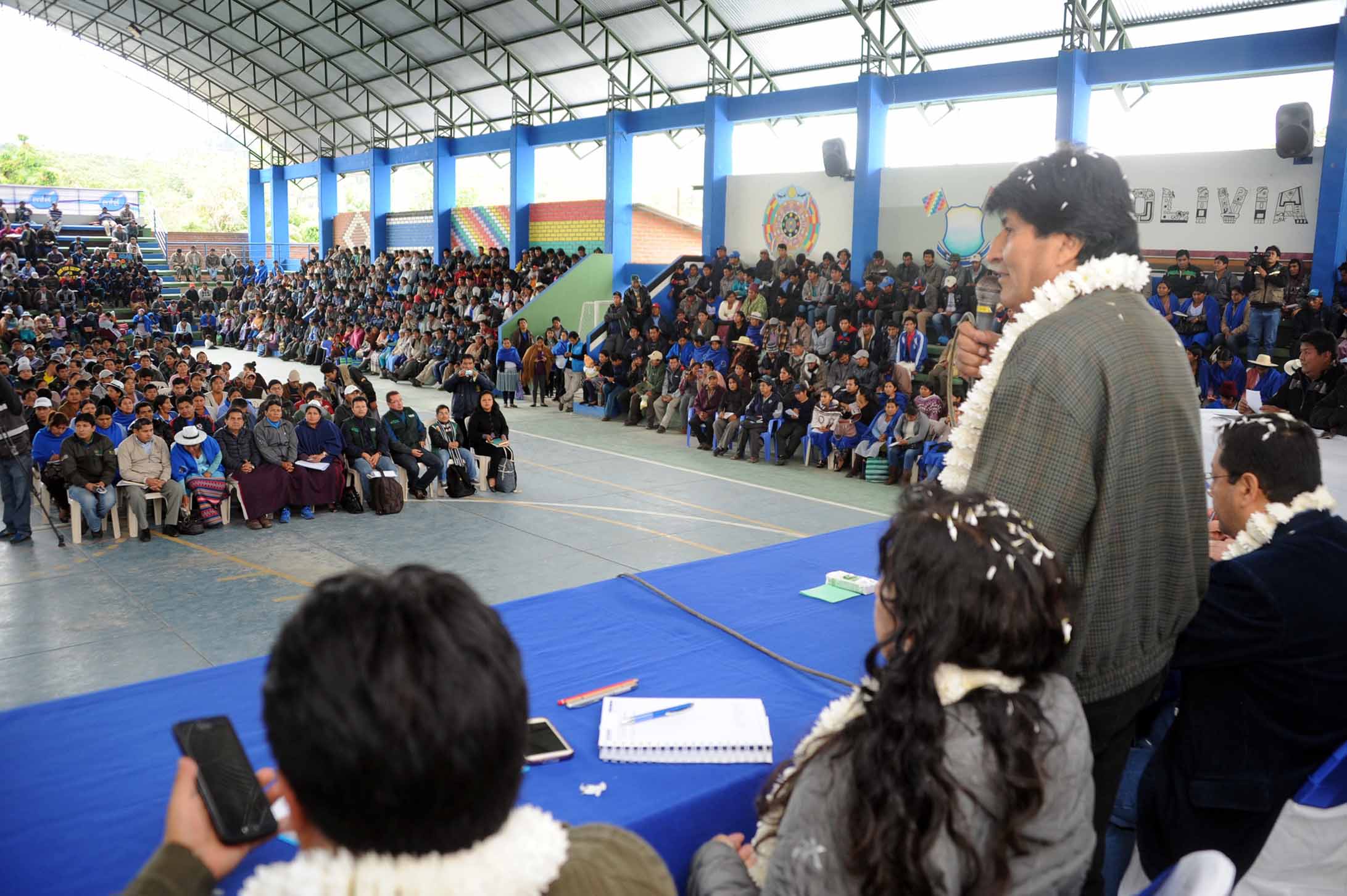 Evo Morales pide a cocaleros del Chapare ideas para mejorar producción de  alimentos – eju.tv