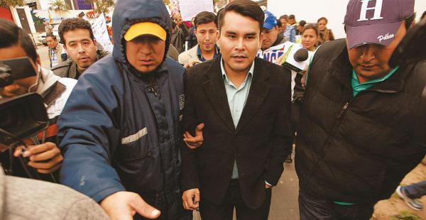 El viernes pasado, Carlos Alberto Moreira quedó libre tras prestar sus declaraciones informativas