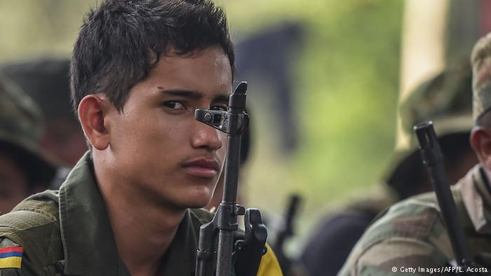 Kolumbien FARC Kämpfer 