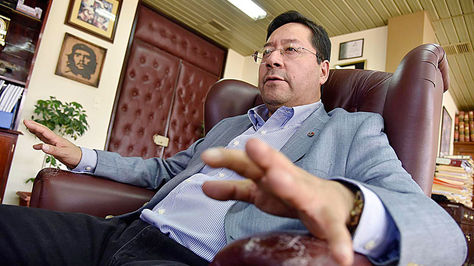 El ministro de Economía y Finanzas, Luis Arce