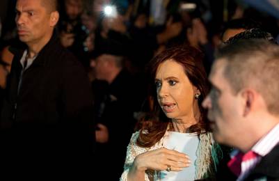 Cristina Kirchner será indagada el 20 de octubre por el juez Ercolini. Foto Reuter.