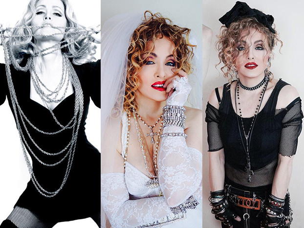 Las tres edades de Madonna. Perdón, de Chris America. Las tres edades de Madonna. Perdón, de Chris America.