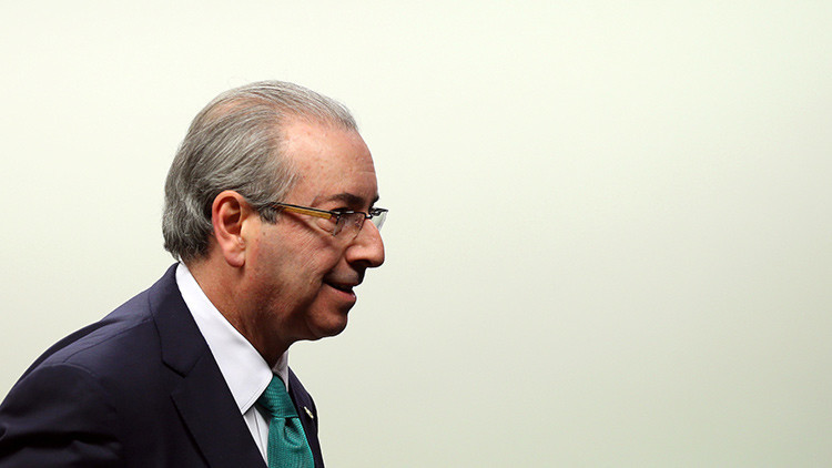 El expresidente de la Cámara Baja del Parlamento de Brasil, Eduardo Cunha