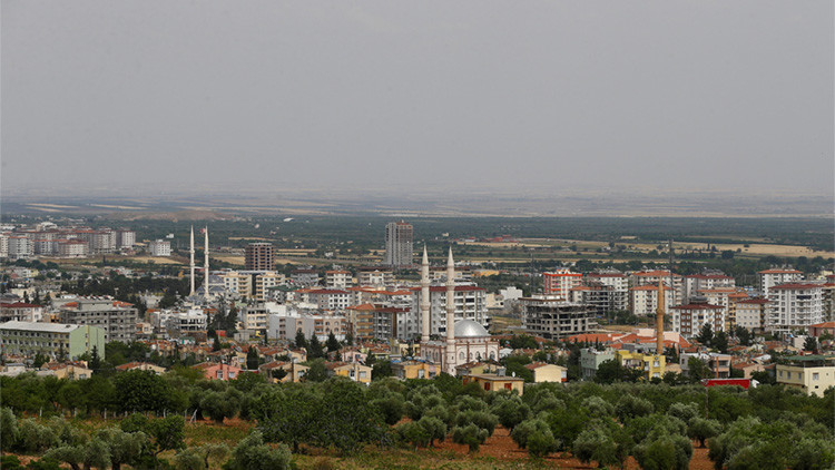 La ciudad turca de Kilis cerca de la frontera turco-siria, el 11 de mayo de 2016.