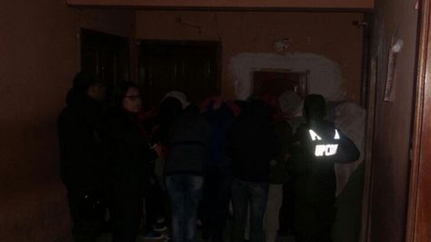 Detenidos en el operativos sorpresa en lenocinios en la ciudad de La Paz