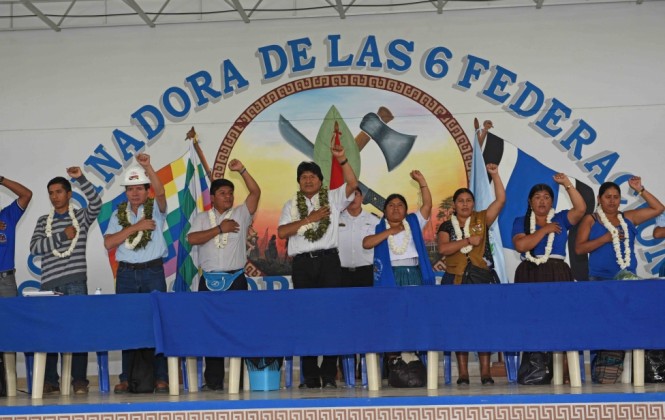 Federaciones del trópico de Cochabamba insisten en la candidatura de Evo para elecciones de 2019 Federaciones del trópico de Cochabamba insisten en la candidatura de Evo para elecciones de 2019