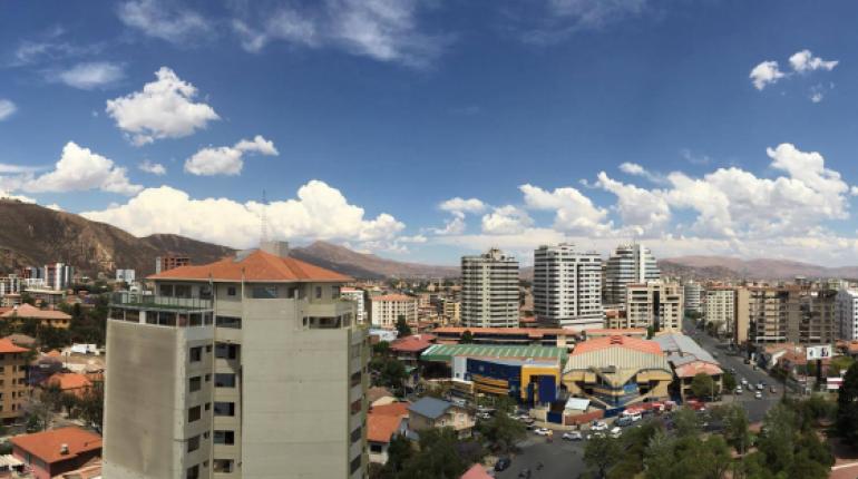 Vista panorámica de la ciudad de Cochabamba. | Gerardo Bravo