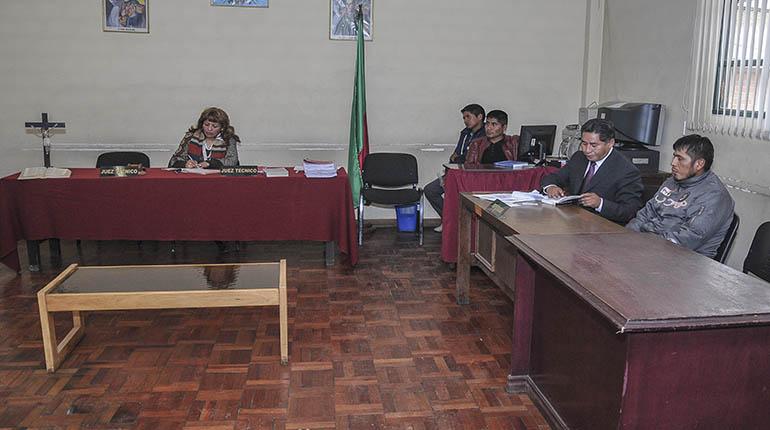 Audiencia del cooperativista minero, Ever Jhonny C. P. | APG