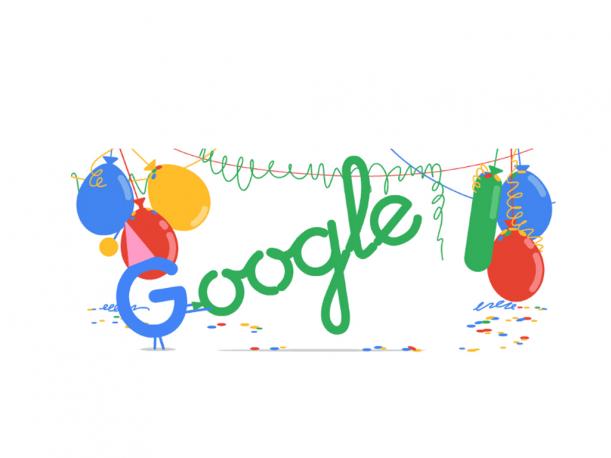 Google cumple 18 años y lo celebra a lo grande en interactivo doodle
