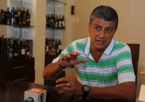 El exprefecto Ernesto Suárez. Foto: La Razón