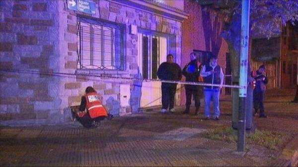 Guillermo Tarrio fue asesinado por motochorros a media cuadra de su casa, en Barracas. (Captura de TV)