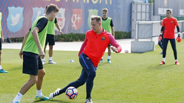 El equipo se volverá a entrenar este sábado. Foto: Club Barcelona %image_alt%