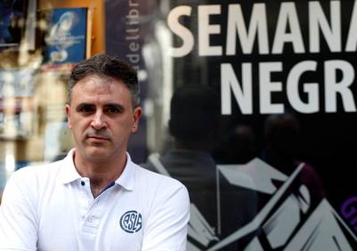 Semana Negra en Getafe. Luján recibió el reconocimiento de sus pares.