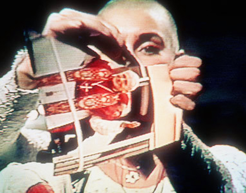 Captura del instante en que Sinead O