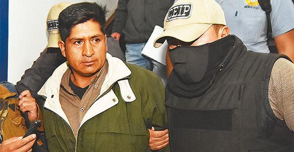El cooperativista minero fue aprehendido en Oruro, trasladado a La Paz y recibió medidas sustitutivas.
