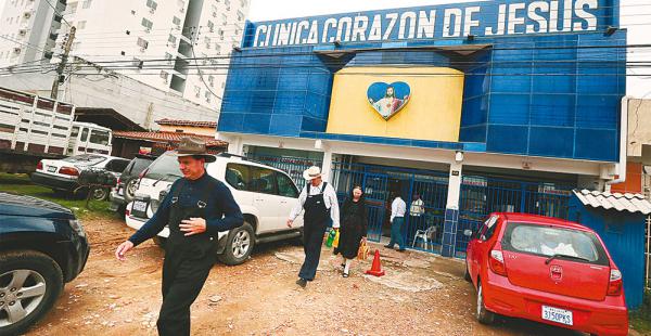 La clínica Corazón de Jesús está ubicada en la av. 2 de Agosto, entre sexto y séptimo anillo