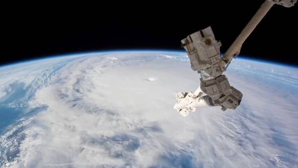 Increibles imágenes del huracán Matthew desde la Estación Espacial Internacional