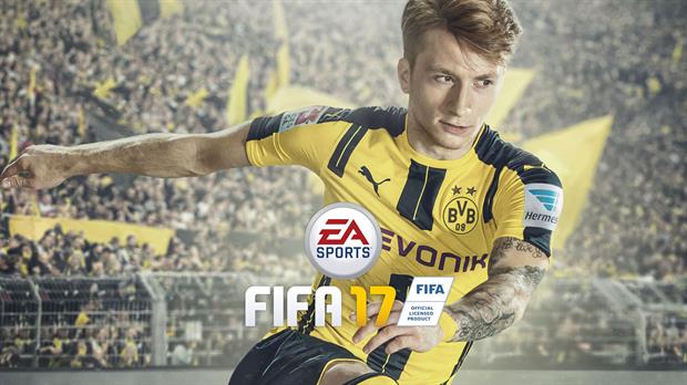 Marco Reus, volante ofensivo del Borussia Dortmund es el protagonista del nuevo FIFA 17