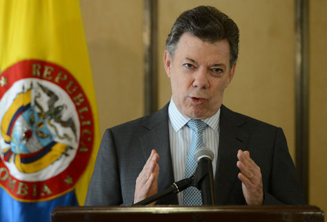 El presidente de Colombia, Juan Manuel Santos. Foto: www.las2orillas.co