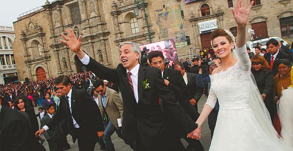Matrimonio. Después de cuatro años de amor, llegará el primogénito