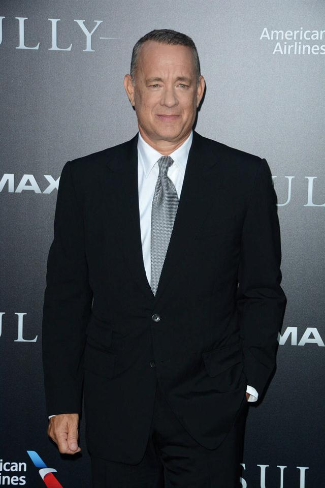 El actor en la presentación de su nuevo film: Sully
