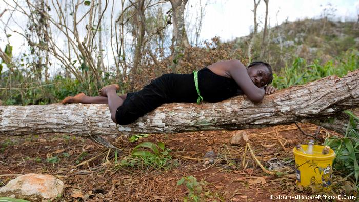 Haiti Hurricane Matthew (picture-alliance/AP Photo/D.Chery)