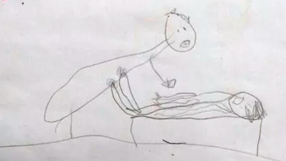 Una niña desvela en sus dibujos como un pastor abusaba sexualmente de ella