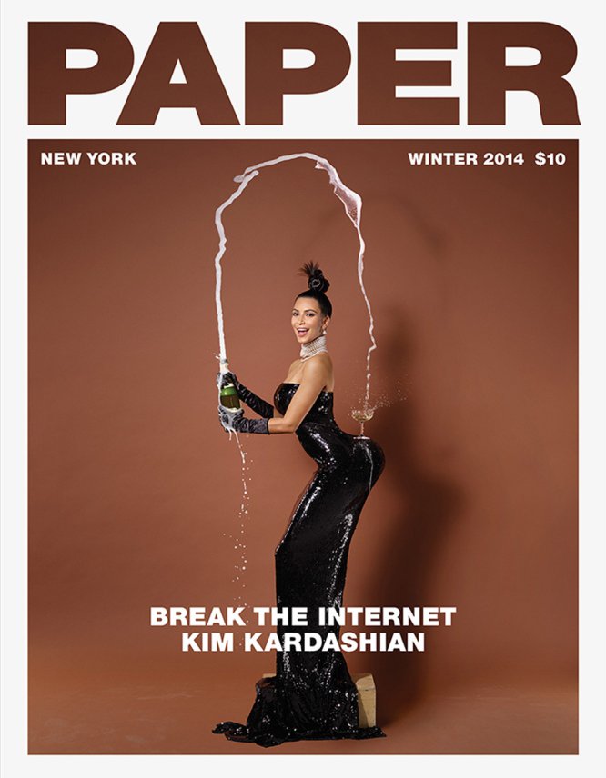 Aunque Kim Kardashian ha protagonizado varias portadas, una de las que más polémicas generó fue la de 