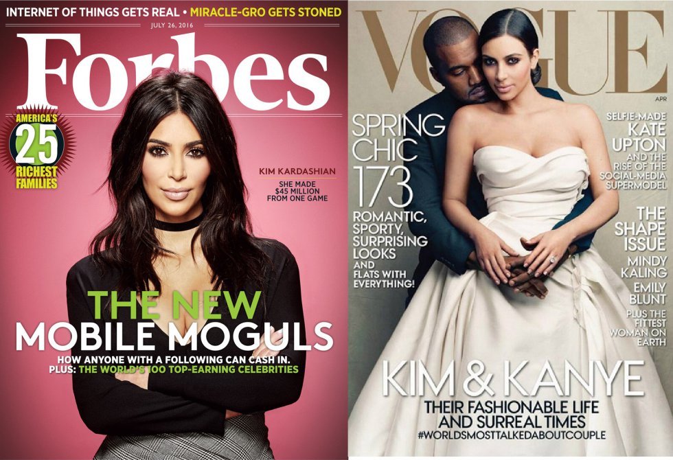 Gran parte del mundo de la moda se llevó las manos a la cabeza cuando Kim Kardashian y Kanye West aparecieron en la portada de la edición estadounidense de 