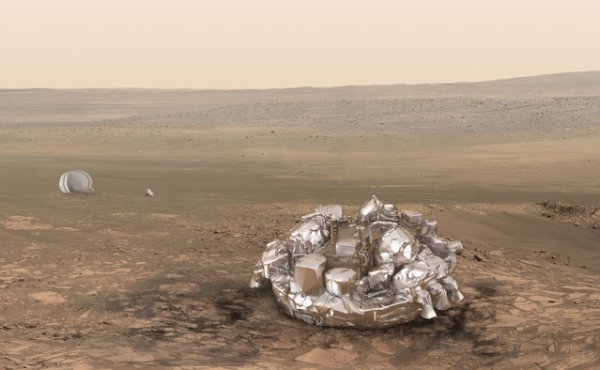 Satélite de la NASA encuentra indicios de Schiaparelli