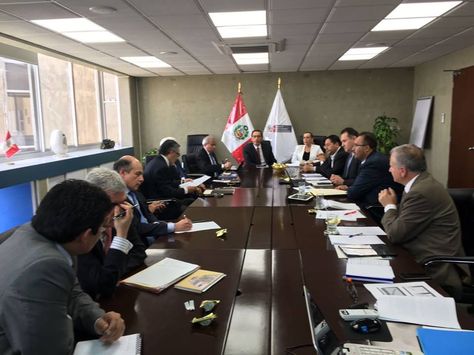La reunión de alto nivel que sostuvieron autoridades bolivianas y peruanas en Lima por el tren bioceánico.