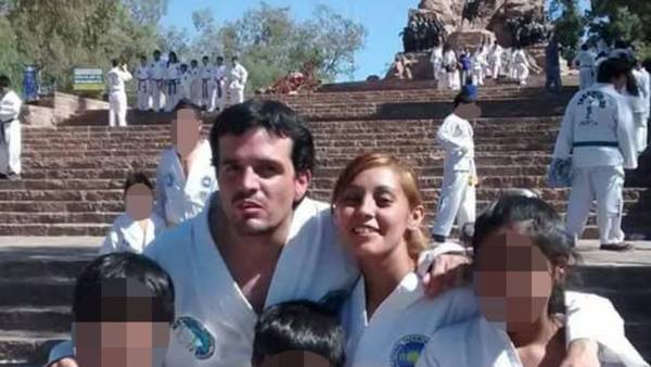 Triple femicidio en Mendoza. Claudia Lorena Arias y el instructur de artes marciales Daniel Gonzalo Zalazar Quiroga.