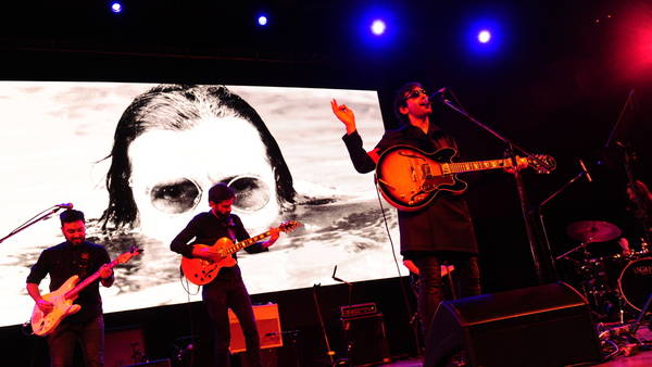 Otro foco. Lucio Mantel fue otro de los músicos que reversionaron a García. (Foto: Germán Adrasti)