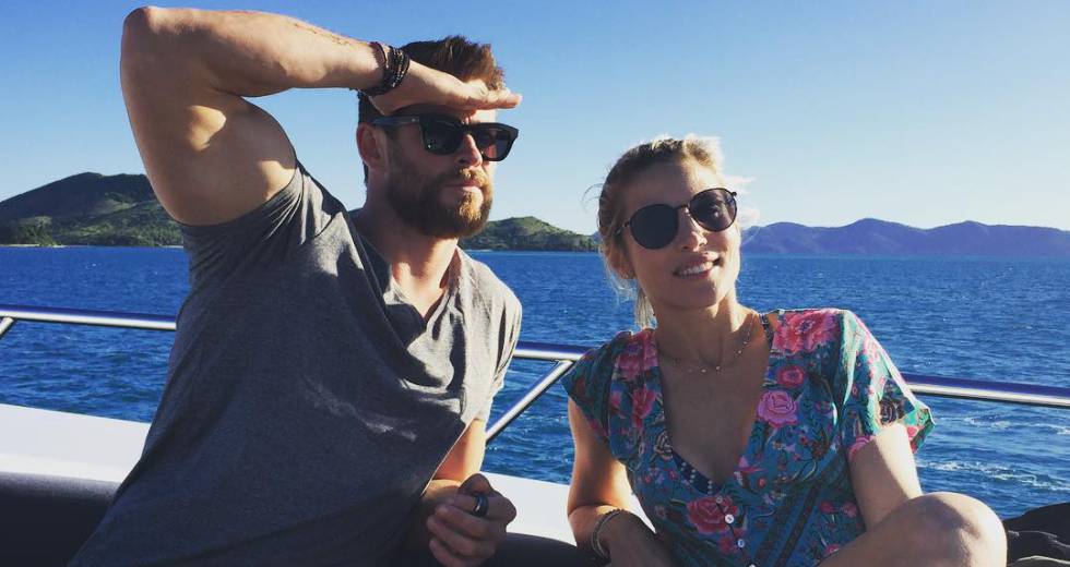 Chris Hemsworth y Elsa Pataky