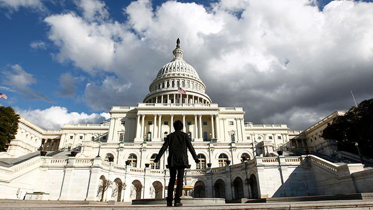 Vista del Capitolio de Estados Unidos