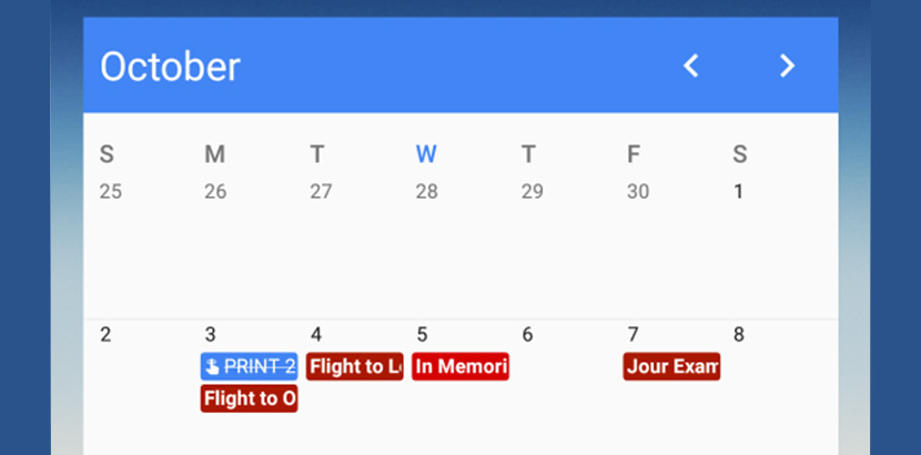 Calendar