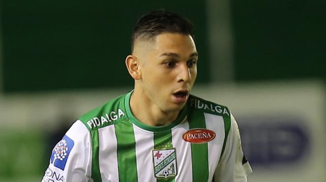 José Alí Meza, delantero de Oriente Petrolero. Foto. Jorge Gutiérrez %image_alt%