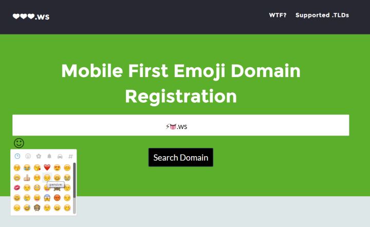 registradordominiosemojis