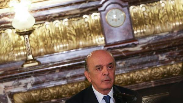 El canciller de Brasil, José Serra./ EFE