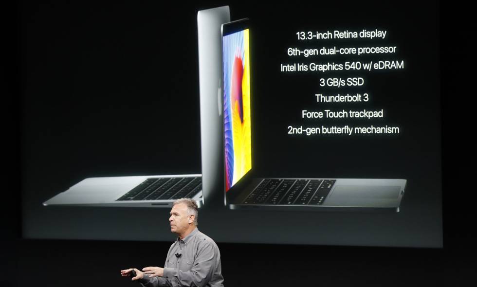 Presentación en Cupertino del MacBook Pro. 