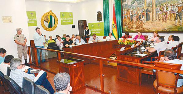 Los concejales recibieron el informe de la autoridad del SER
