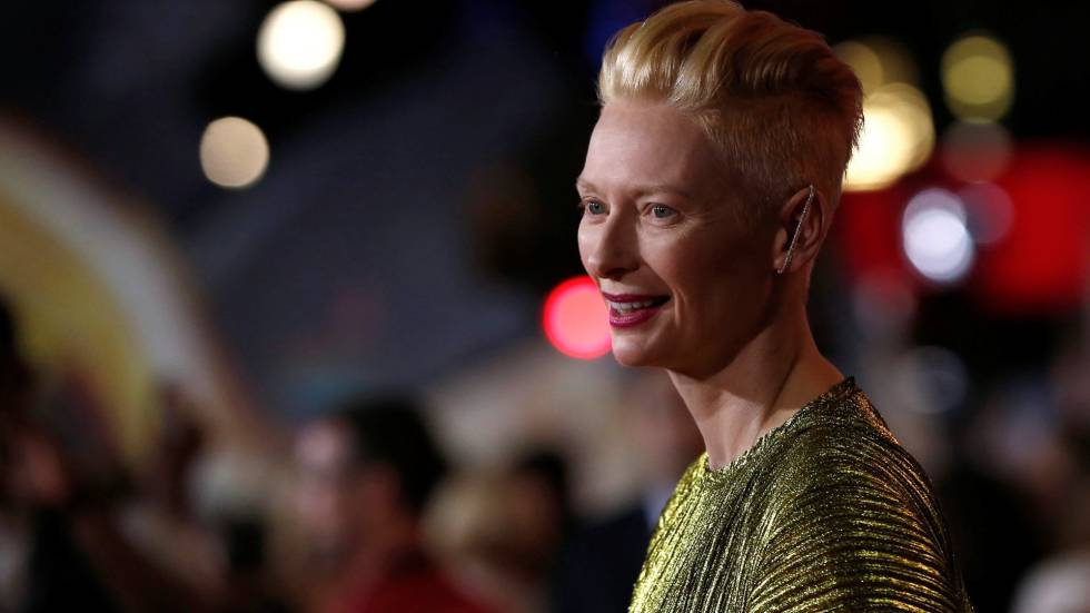 Tilda Swinton, en el estreno de