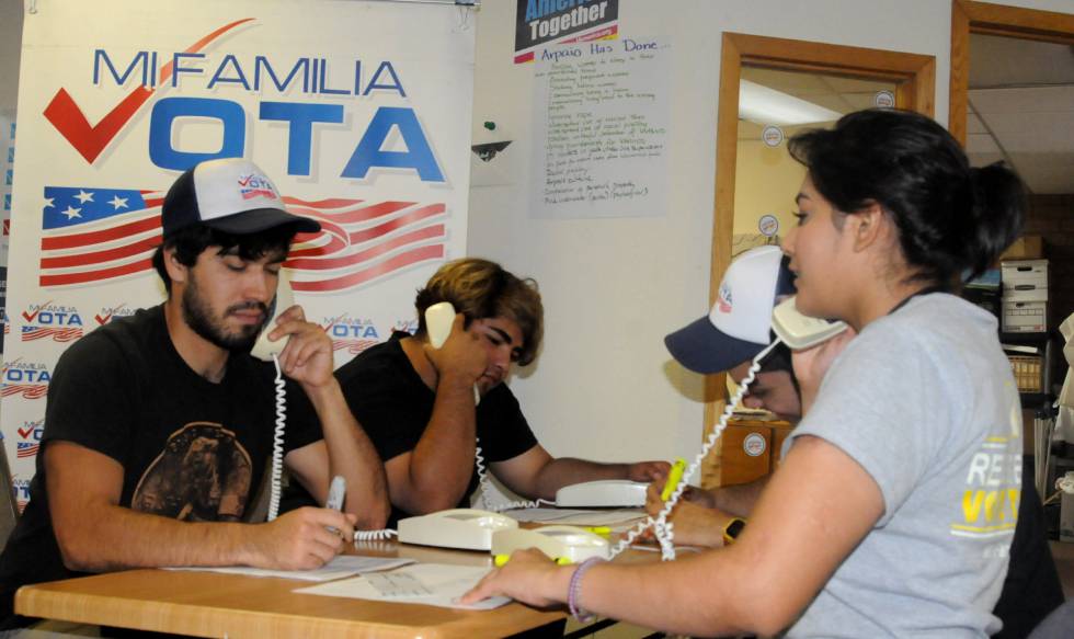 Jóvenes mexicanos se movilizan para las elecciones, en Arizona. Jóvenes mexicanos se movilizan para las elecciones, en Arizona.