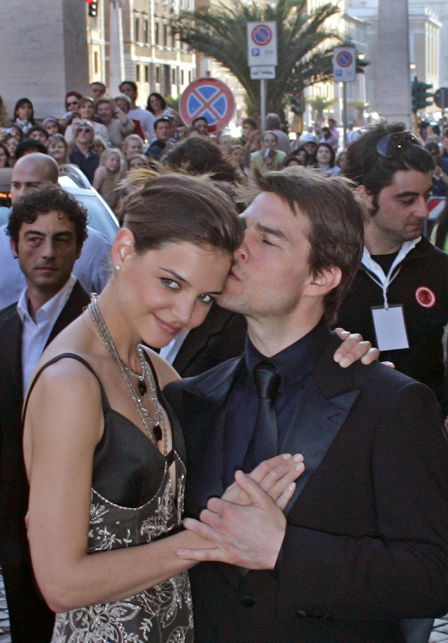 Tom Cruise y Katie Holmes en Roma en 2005. Tom Cruise y Katie Holmes en Roma en 2005.