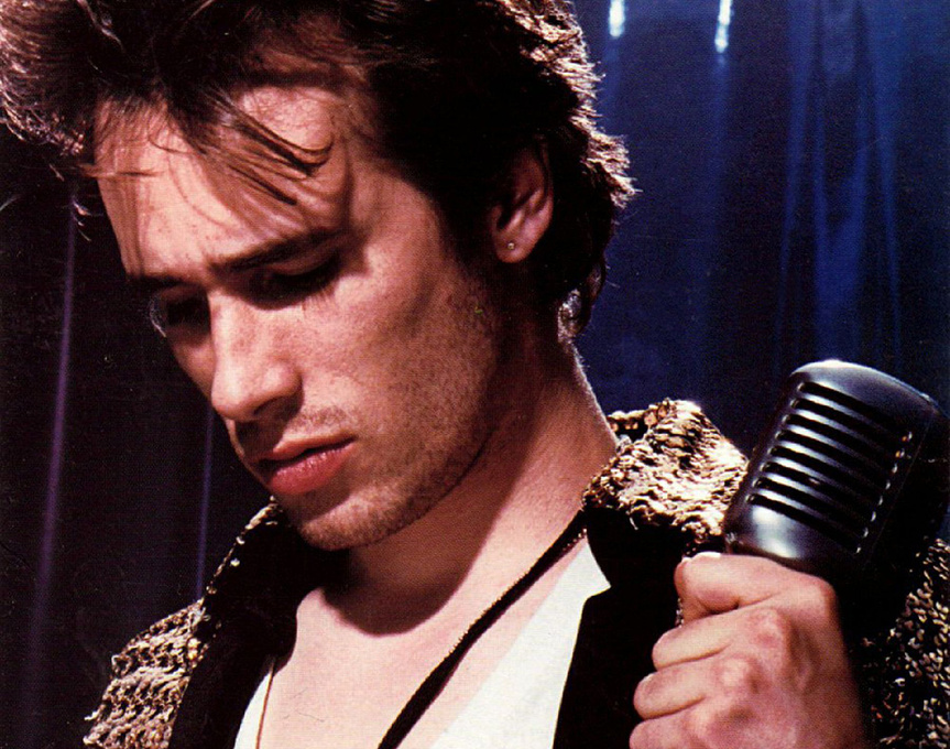 Jeff Buckley, en la portada de Grace.