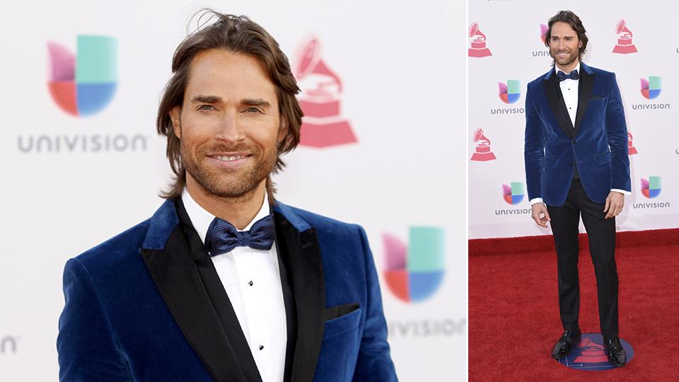 El actor argentino Sebastián Rulli fue el anfitrión de la velada y arrancó suspiros en la platea femenina (¿lo habrá visto Demi Lovato?). Foto: Agencias