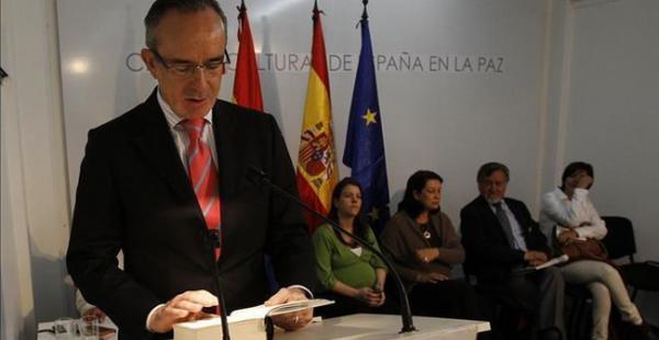 El diplomático español alabó las oportunidades nuevas e inéditas que se abren en Bolivia