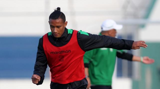 Paúl Burton, se incorporó a Oriente Petrolero en esta temporada. Foto. DIEZ %image_alt%
