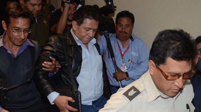 Rolando López, presidente de la Federación Boliviana de Fútbol. Foto. Los Tiempos %image_alt%